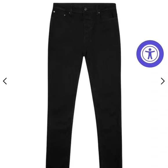 Ksubi Van Winkle Black Rebel Jeans